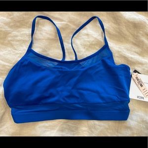 Blue Sports Bra, Victoria’s Secret, Small